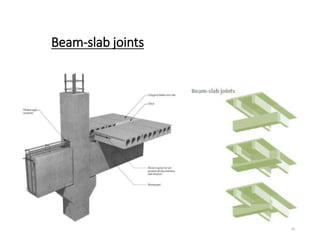 Beam-slab joints
20
 