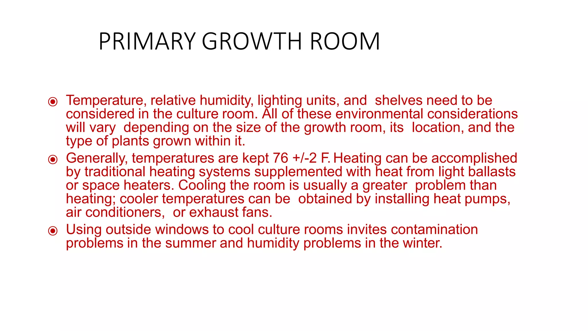 To study plant tissue culture laboratory design and set up | PPTX