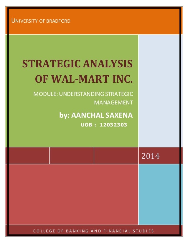 Wal-mart case study strategic management
