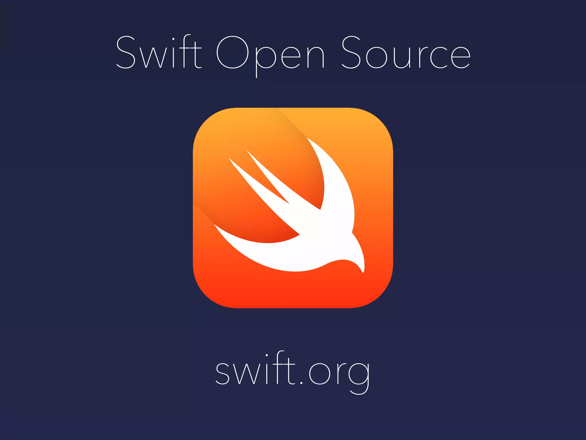 Swift Open Source
swift.org
 