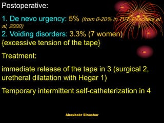 Transobturator tape | PDF