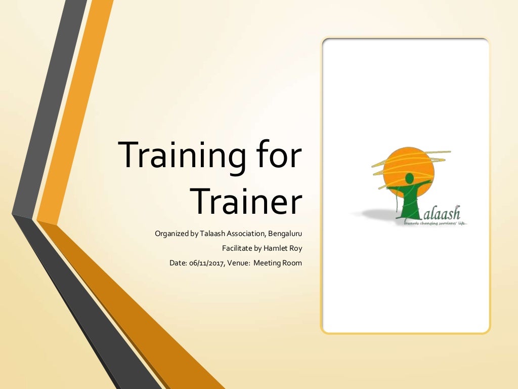 ToT Training for Trainer