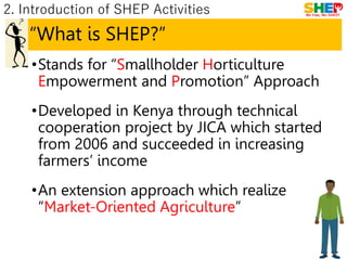 Shep Approach tot1 intro presentation hope to help you in your career | PPT