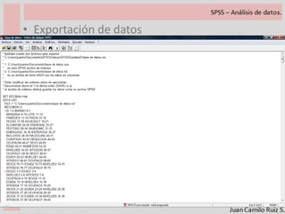 Decimales. Cantidad de decimales para la variable.