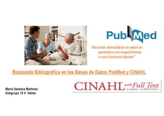 Búsqueda bibliográfica en las bases de datos PubMed y CINAHL