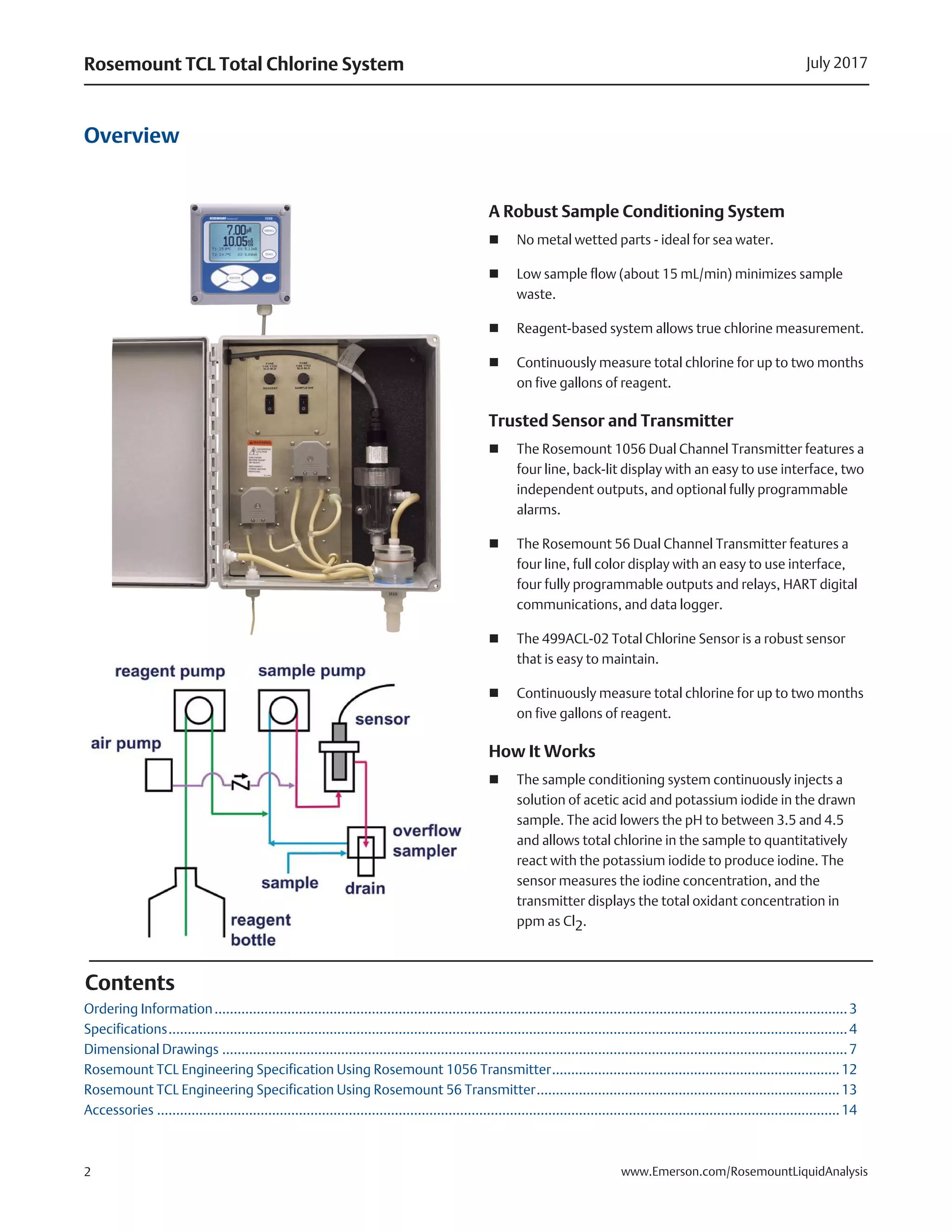 Totalchrom Instrument Setup Total Chlorine Analyzer System | PDF
