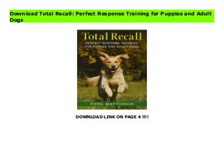 DOWNLOAD LINK ON PAGE 4 !!!!
Download Total Recall: Perfect Response Training for Puppies and Adult
Dogs
Read PDF Total Recall: Perfect Response Training for Puppies and Adult Dogs Online, Read PDF Total Recall: Perfect Response Training for Puppies and Adult Dogs, Full PDF Total Recall: Perfect Response Training for Puppies and Adult Dogs, All Ebook Total Recall: Perfect Response Training for Puppies and Adult Dogs, PDF and EPUB Total Recall: Perfect Response Training for Puppies and Adult Dogs, PDF ePub Mobi Total Recall: Perfect Response Training for Puppies and Adult Dogs, Downloading PDF Total Recall: Perfect Response Training for Puppies and Adult Dogs, Book PDF Total Recall: Perfect Response Training for Puppies and Adult Dogs, Read online Total Recall: Perfect Response Training for Puppies and Adult Dogs, Total Recall: Perfect Response Training for Puppies and Adult Dogs pdf, pdf Total Recall: Perfect Response Training for Puppies and Adult Dogs, epub Total Recall: Perfect Response Training for Puppies and Adult Dogs, the book Total Recall: Perfect Response Training for Puppies and Adult Dogs, ebook Total Recall: Perfect Response Training for Puppies and Adult Dogs, Total Recall: Perfect Response Training for Puppies and Adult Dogs E-Books, Online Total Recall: Perfect Response Training for Puppies and Adult Dogs Book, Total Recall: Perfect Response Training for Puppies and Adult Dogs Online Download Best Book Online Total Recall: Perfect Response Training for Puppies and Adult Dogs, Download Online Total Recall: Perfect Response Training for Puppies and Adult Dogs Book, Download Online Total Recall: Perfect Response Training for Puppies and Adult Dogs E-Books, Read Total Recall: Perfect Response Training for Puppies and Adult Dogs Online, Read Best Book Total Recall: Perfect Response Training for Puppies and Adult Dogs Online, Pdf Books Total Recall: Perfect Response Training for Puppies and Adult Dogs, Download Total Recall: Perfect Response Training for Puppies and Adult Dogs Books Online, Read Total Recall: Perfect Response Training for Puppies and Adult Dogs Full
Collection, Download Total Recall: Perfect Response Training for Puppies and Adult Dogs Book, Read Total Recall: Perfect Response Training for Puppies and Adult Dogs Ebook, Total Recall: Perfect Response Training for Puppies and Adult Dogs PDF Download online, Total Recall: Perfect Response Training for Puppies and Adult Dogs Ebooks, Total Recall: Perfect Response Training for Puppies and Adult Dogs pdf Download online, Total Recall: Perfect Response Training for Puppies and Adult Dogs Best Book, Total Recall: Perfect Response Training for Puppies and Adult Dogs Popular, Total Recall: Perfect Response Training for Puppies and Adult Dogs Read, Total Recall: Perfect Response Training for Puppies and Adult Dogs Full PDF, Total Recall: Perfect Response Training for Puppies and Adult Dogs PDF Online, Total Recall: Perfect Response Training for Puppies and Adult Dogs Books Online, Total Recall: Perfect Response Training for Puppies and Adult Dogs Ebook, Total Recall: Perfect Response Training for Puppies and Adult Dogs Book, Total Recall: Perfect Response Training for Puppies and Adult Dogs Full Popular PDF, PDF Total Recall: Perfect Response Training for Puppies and Adult Dogs Download Book PDF Total Recall: Perfect Response Training for Puppies and Adult Dogs, Download online PDF Total Recall: Perfect Response Training for Puppies and Adult Dogs, PDF Total Recall: Perfect Response Training for Puppies and Adult Dogs Popular, PDF Total Recall: Perfect Response Training for Puppies and Adult Dogs Ebook, Best Book Total Recall: Perfect Response Training for Puppies and Adult Dogs, PDF Total Recall: Perfect Response Training for Puppies and Adult Dogs Collection, PDF Total Recall: Perfect Response Training for Puppies and Adult Dogs Full Online, full book Total Recall: Perfect Response Training for Puppies and Adult Dogs, online pdf Total Recall: Perfect Response Training for Puppies and Adult Dogs, PDF Total Recall: Perfect Response Training for Puppies and Adult Dogs Online, Total
Recall: Perfect Response Training for Puppies and Adult Dogs Online, Download Best Book Online Total Recall: Perfect Response Training for Puppies and Adult Dogs, Download Total Recall: Perfect Response Training for Puppies and Adult Dogs PDF files
 