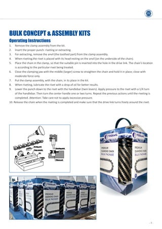 Total chain solutions - diamond cutting chains & accessories for ...