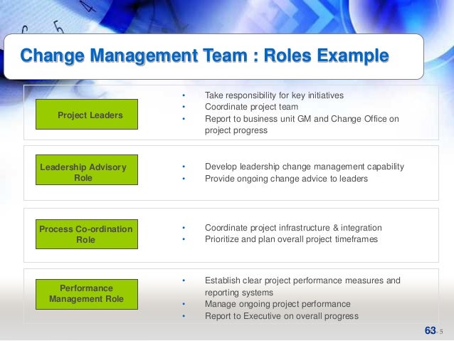 total change management change management example