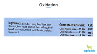 Oxidation
 