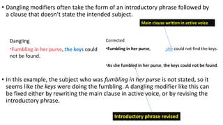 Introdutory Modifiers TOTAL ENGLISH Complete presentation all in one | PDF