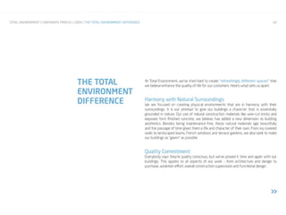 Total Environment Profile