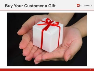 53
Buy Your Customer a Gift
 