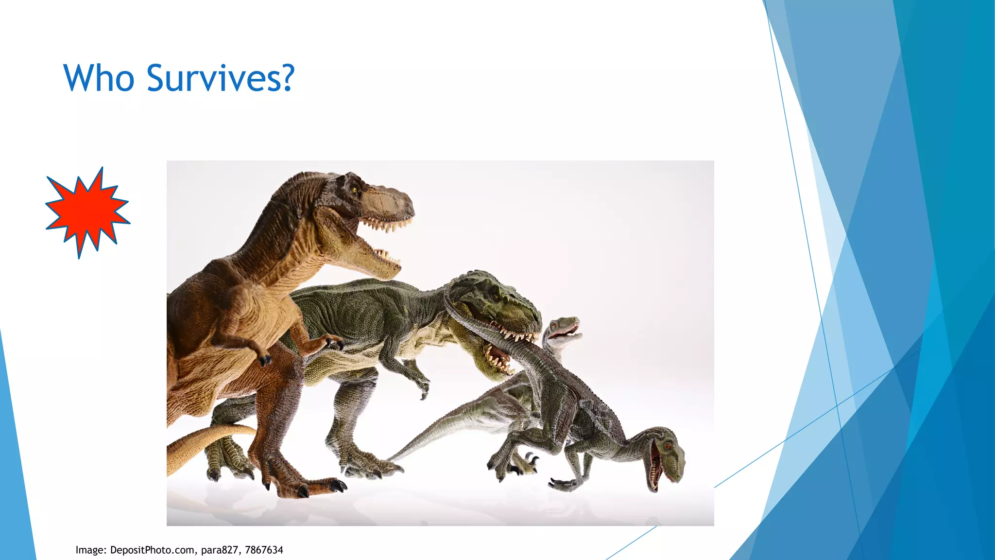 Who Survives?
Image: DepositPhoto.com, para827, 7867634
 