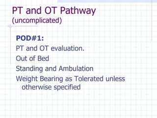 Pod Abulation Total Hip Arthroplasty For Ccu | PPT