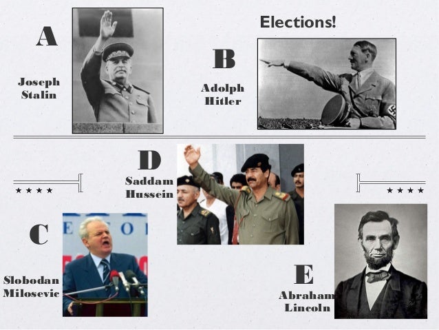 totalitarian leaders