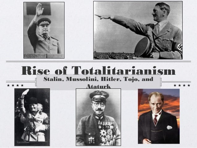 totalitarian leaders