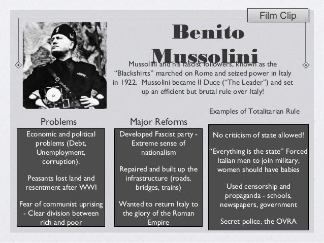 totalitarian leaders