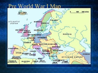 Pre World War I Map 
