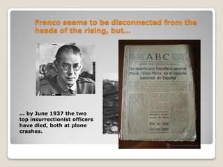 The “Movement” leads to a warthatwilllastforthreehard, bloodyyears.November 1936February 1939November 1938October 1937July 1936