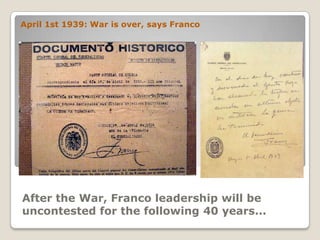 Themaintraits of FrancoismRejection of Parliamentarism, Division of Powers, Civil Liberties.