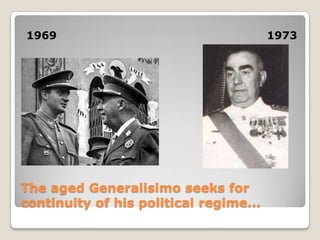 … Franco didnotenterthewar, buthissupport of the Axis …	… increasedSpain’sisolationfromthe Western World.In 1941, Spainsentthe “Blue Squadron” and “Blue Division”, volunteerpilots and soldierswhofoughtagainst Stalin in theRussian Front. 