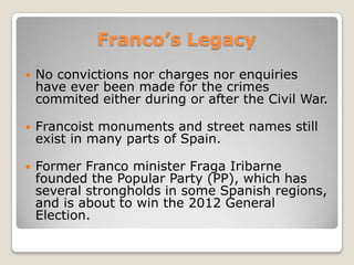 TheagedGeneralisimoseeksforcontinuity of hispoliticalregime...19691973