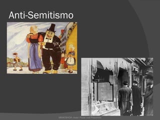 Anti-Semitismo MEMOSHOÁ- Autor: Paula Leal Presumido 