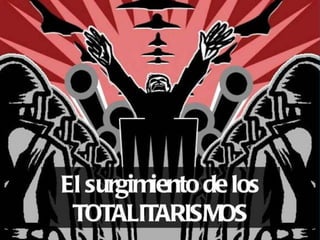 Totalitarismos
Danilo Mora Godoy
Profesor de Historia y Geografía
 