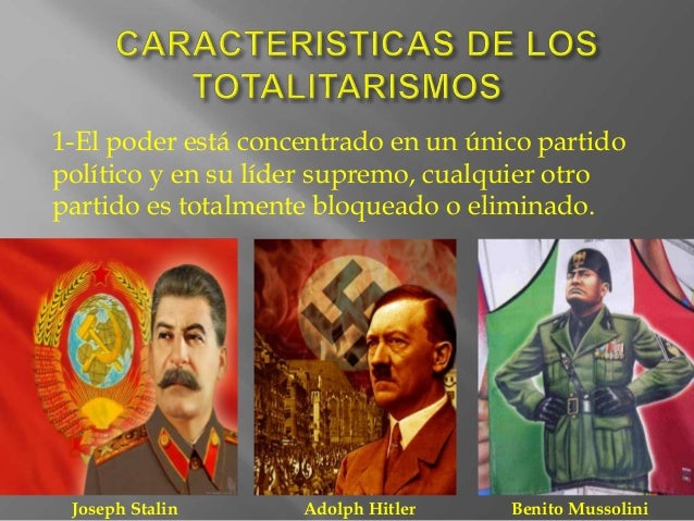 Totalitarismos y segunda guerra mundial