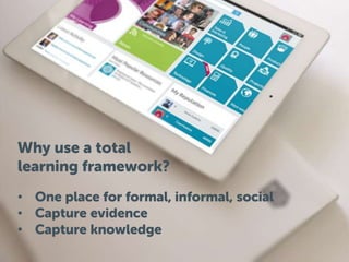 Many organisations have
embraced this combination of
formal and informal learning
 