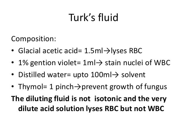 other name of wbc diluting fluid