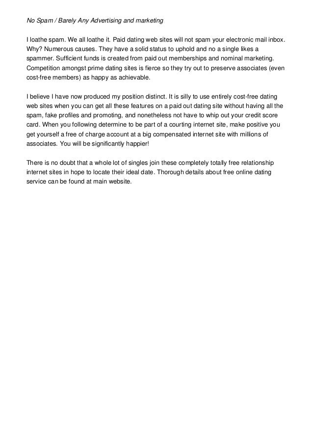 Totally Free Dating Sites