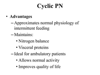 Total parenteral nutrition | PPTX