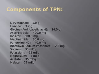 Total parenteral nutrition | PDF