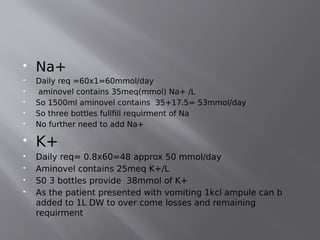 Total parenteral nutrition | PDF
