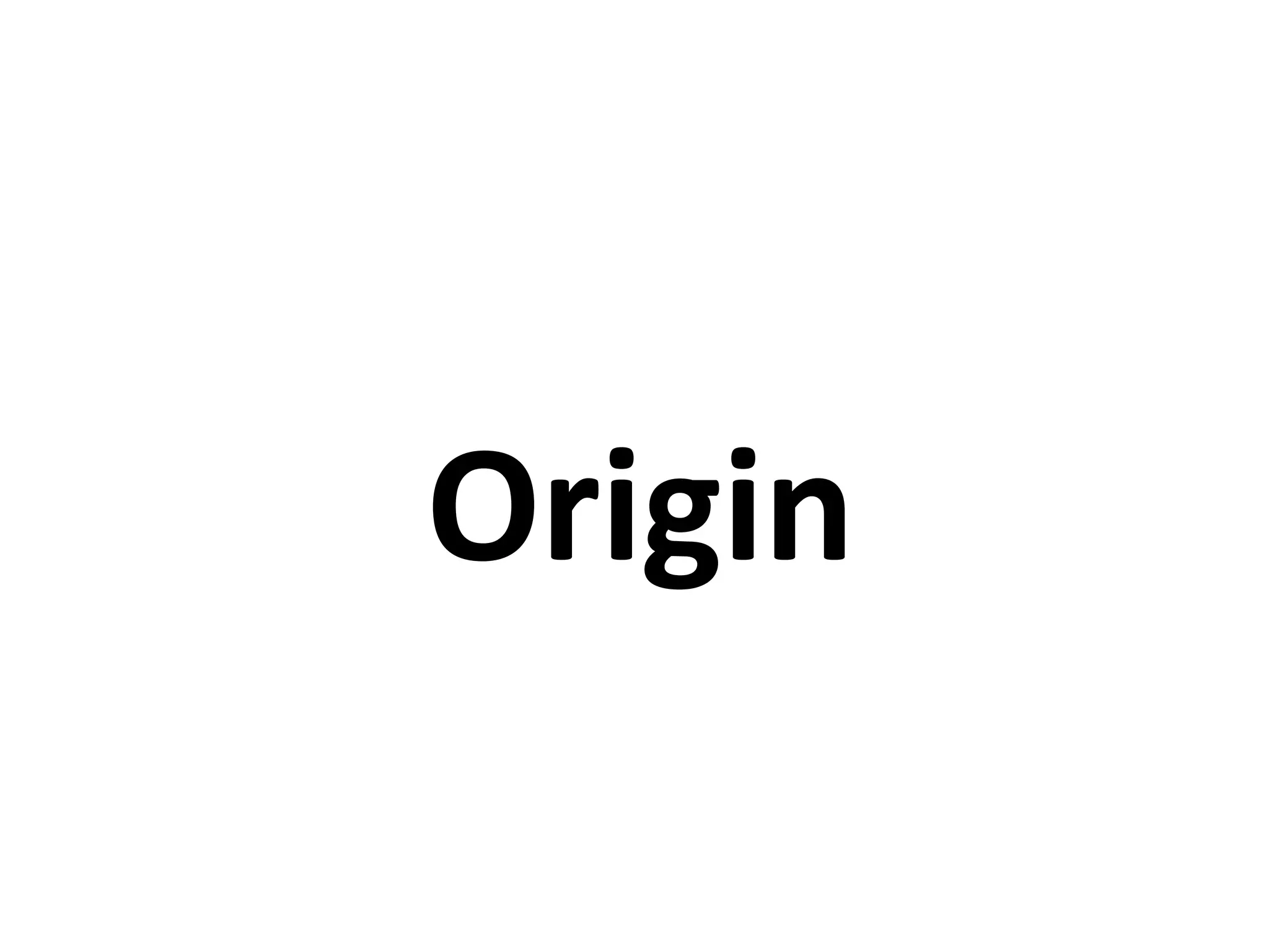 Origin 