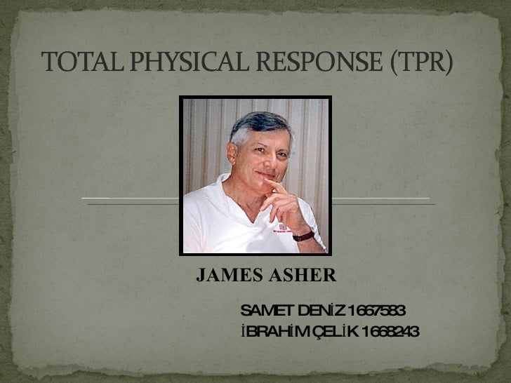 Total Physical Response (Tpr)