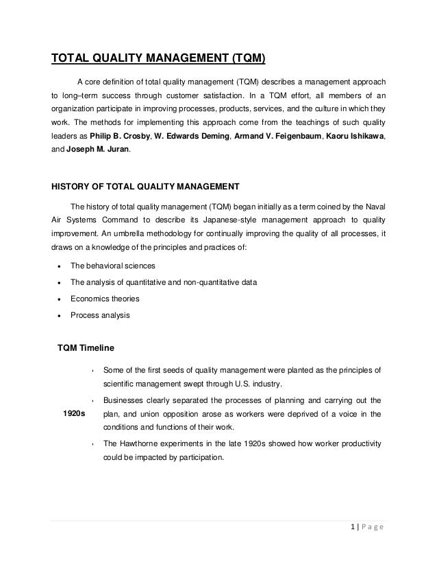 total quality management case essay Total quality management of toyota business essay introduction in today’s human resource management, the trends are changing from time to time. total quality management case essay Total quality management of toyota business essay introduction in today’s human resource management, the trends are changing from time to time.
