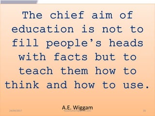 A.E. Wiggam24/09/2017 fousimohd76@gmail.com 20
 