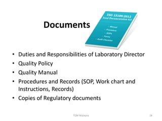 Total Quality Management for Medical Labs - Ravi Kumudesh