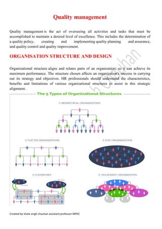 Total quality management unit 2 | PDF
