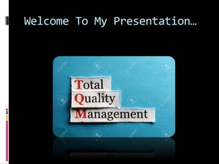 Welcome To My Presentation…
 