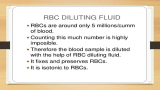 Total rbc count | PPTX