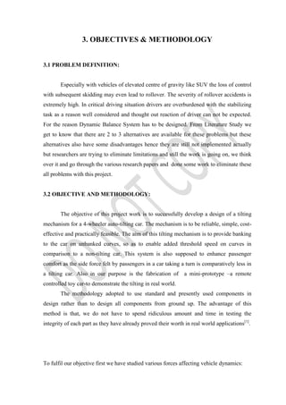 Dynamic Balancing of the Vehicle while Cornering | PDF