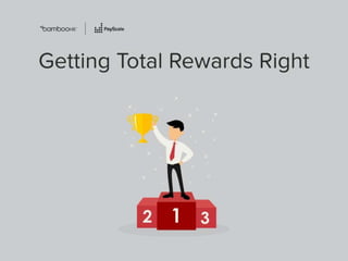 Getting Total Rewards Right
bamboohr.com payscale.com
 