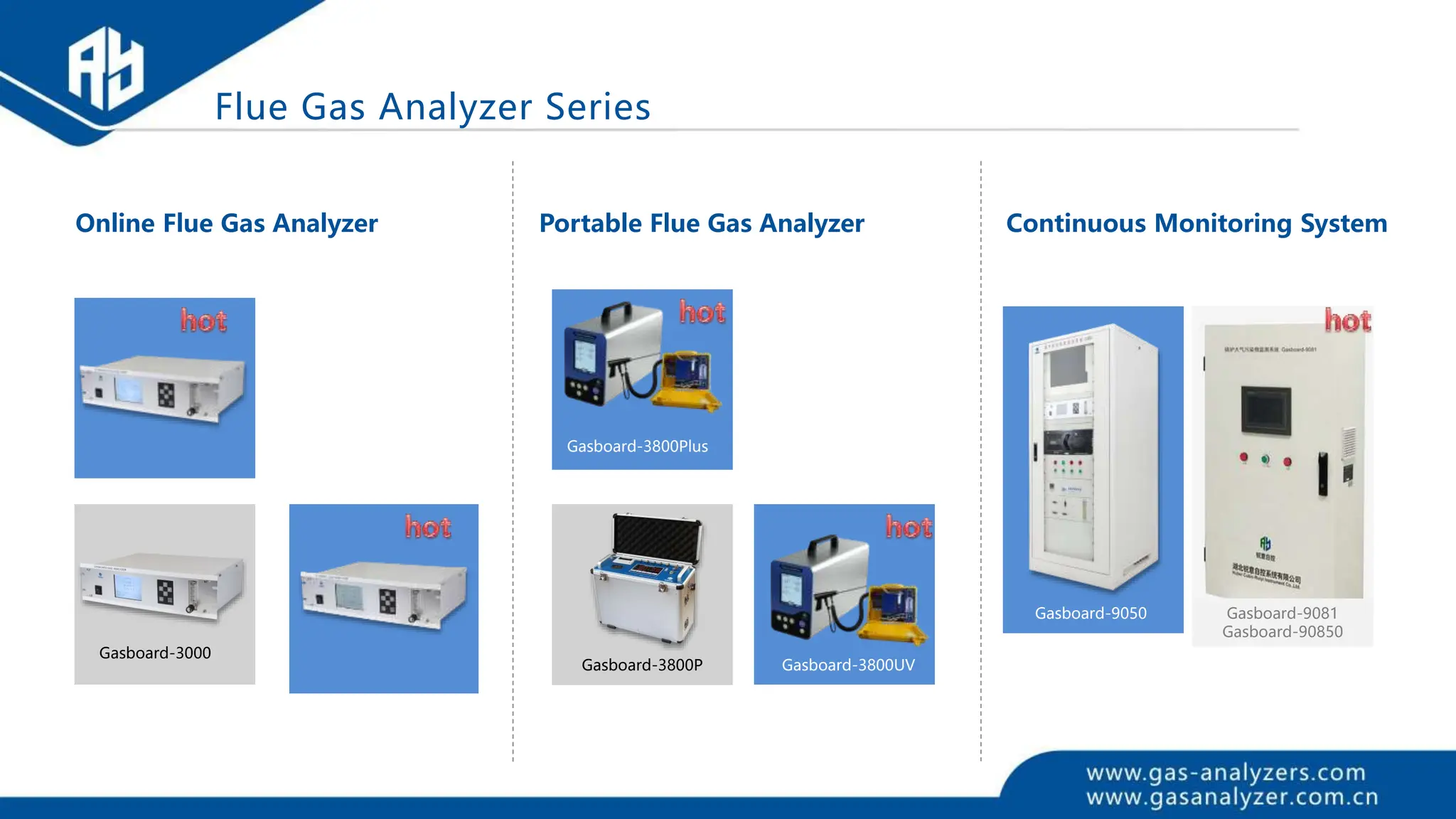 Flue Gas Analyzer Series
Gasboard-3000UV
Gasboard-3000
Gasboard-3000Plus
Gasboard-3800P
Gasboard-3800Plus
Gasboard-3800UV
Gasboard-9050
Portable Flue Gas Analyzer
Online Flue Gas Analyzer Continuous Monitoring System
Gasboard-9081
Gasboard-90850
 