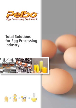 Total Solutions
for Egg Processing
Industry
 