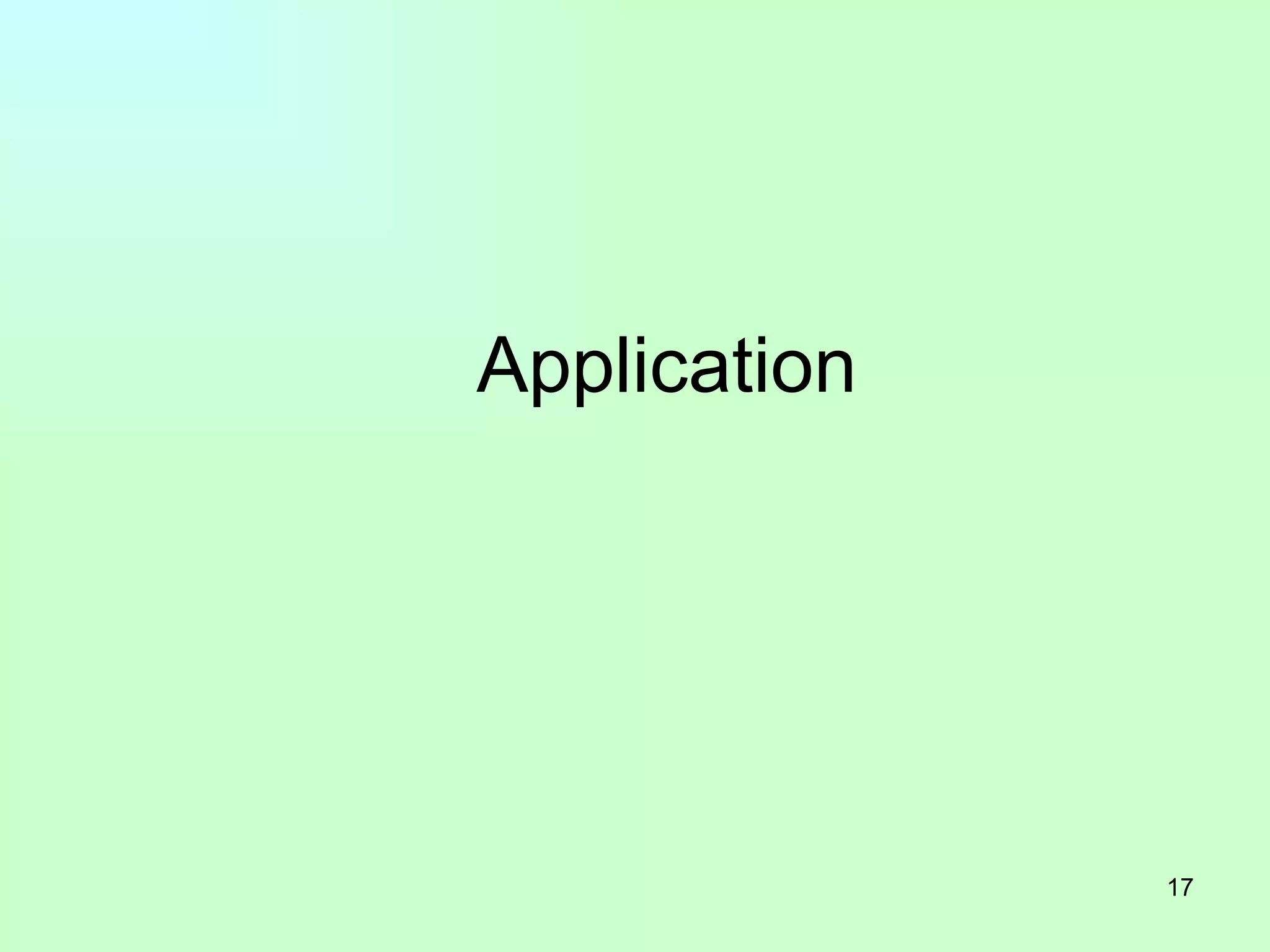 Application 