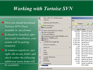 download tortoise svn client windows